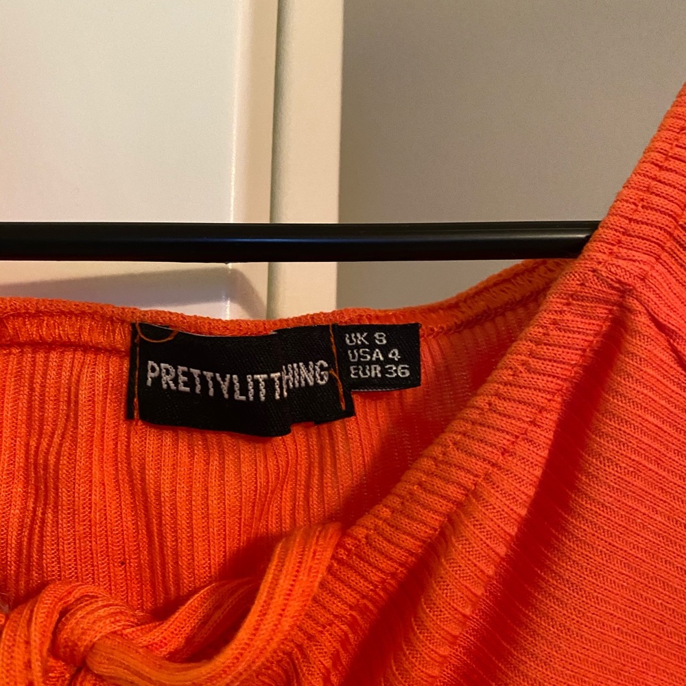 Bodysuit size 4 orange